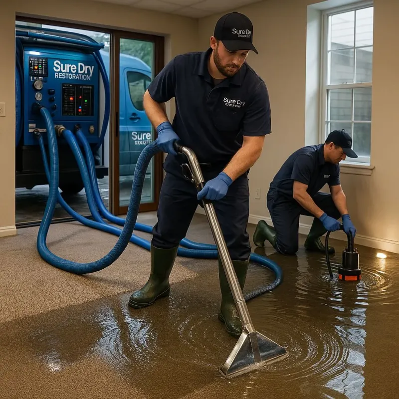 Water Extraction and Removal process in Hasson Heights, PA